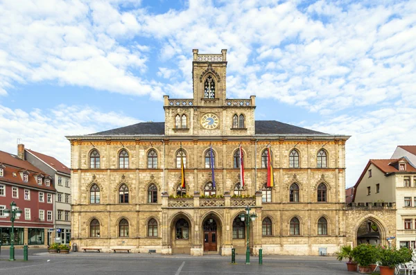 Rathaus in Weimar - Thüringen