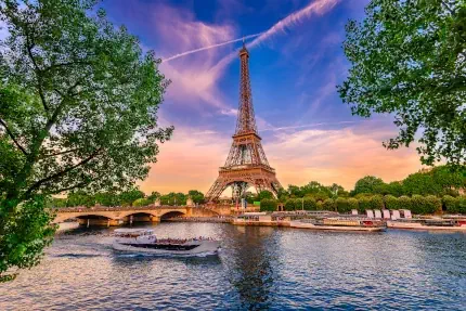Eiffelturm in Paris - Frankreich